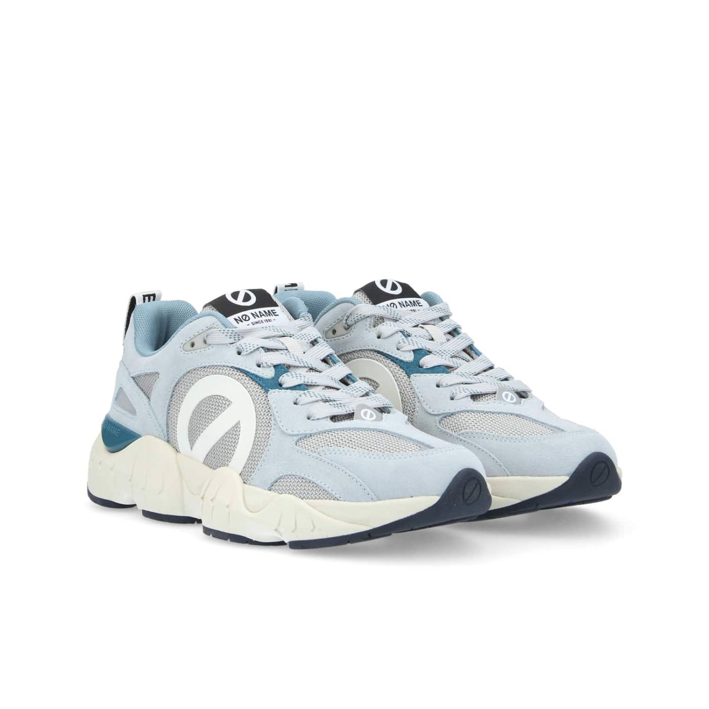 KRAZEE RUNNER W - CAMOSCIO/REC.KNIT - GLACIER/GREY